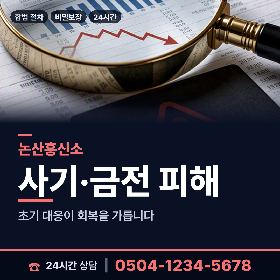 논산 부창동 전세사기조사 상담 안내